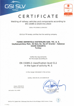 FAMEC Railway Systems Ind. and Trade Co. 