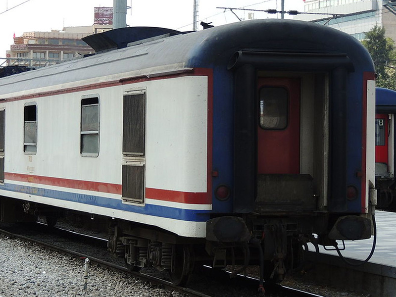 TÜRASAŞ (TCDDT)  JENARATÖR VAGONU MOTOR  ALTERN...